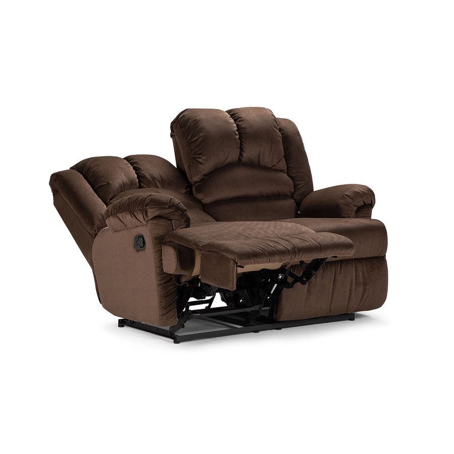 Sofá 2 Cuerpos Reclinable Jarrie Tela Chex Manual Rosen