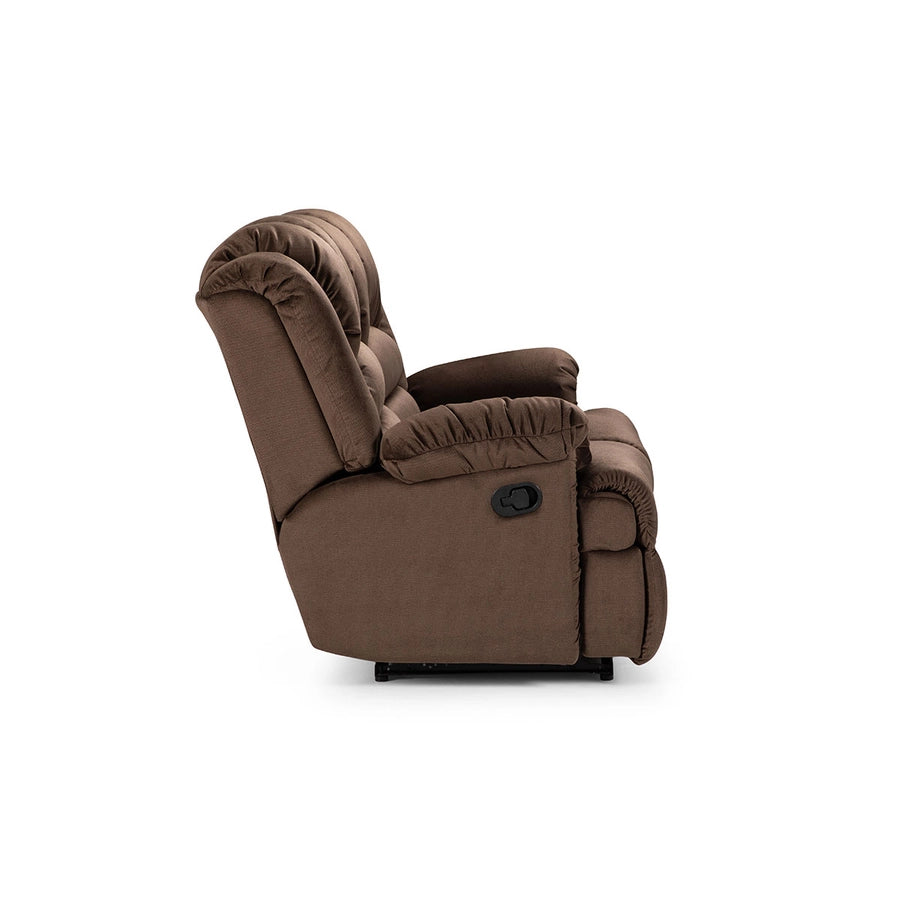Sofá 2 Cuerpos Reclinable Jarrie Tela Chex Manual Rosen