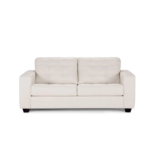 Sofá 2 Cuerpos Dali Cuero Ice Rosen