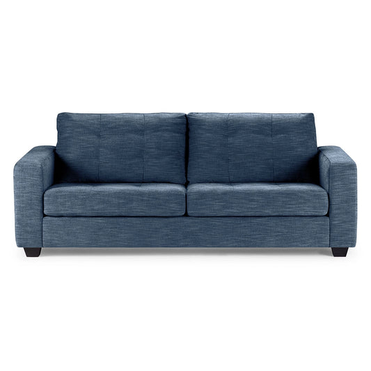 Sofá 3 Cuerpos Manet Tela Indigo Rosen