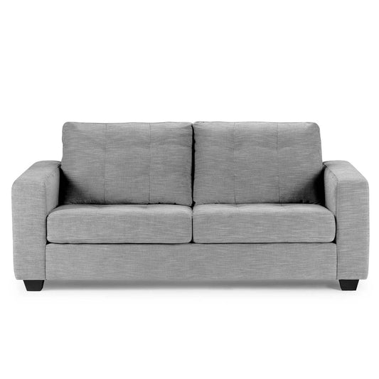 Sofá 2 Cuerpos Manet Tela Gris Rosen