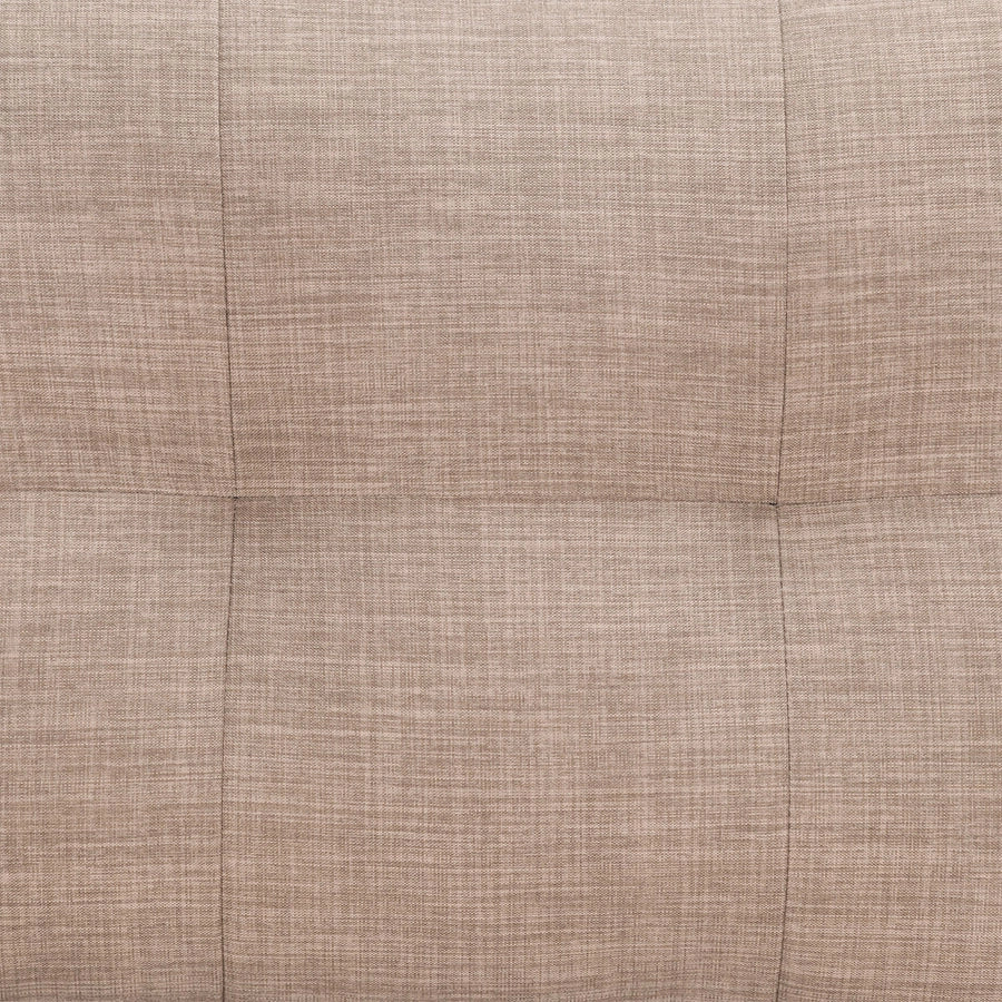 Sofá 2 Cuerpos Mira Tela Beige Rosen