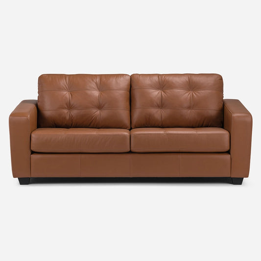 Sofá 2 Cuerpos Dali Cuero Toffey Rosen