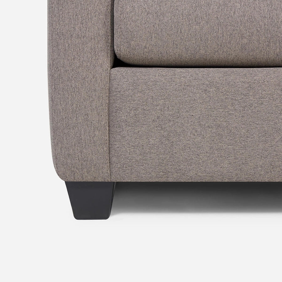 Sofá Cama 3 Cuerpos Murano Topo Rosen