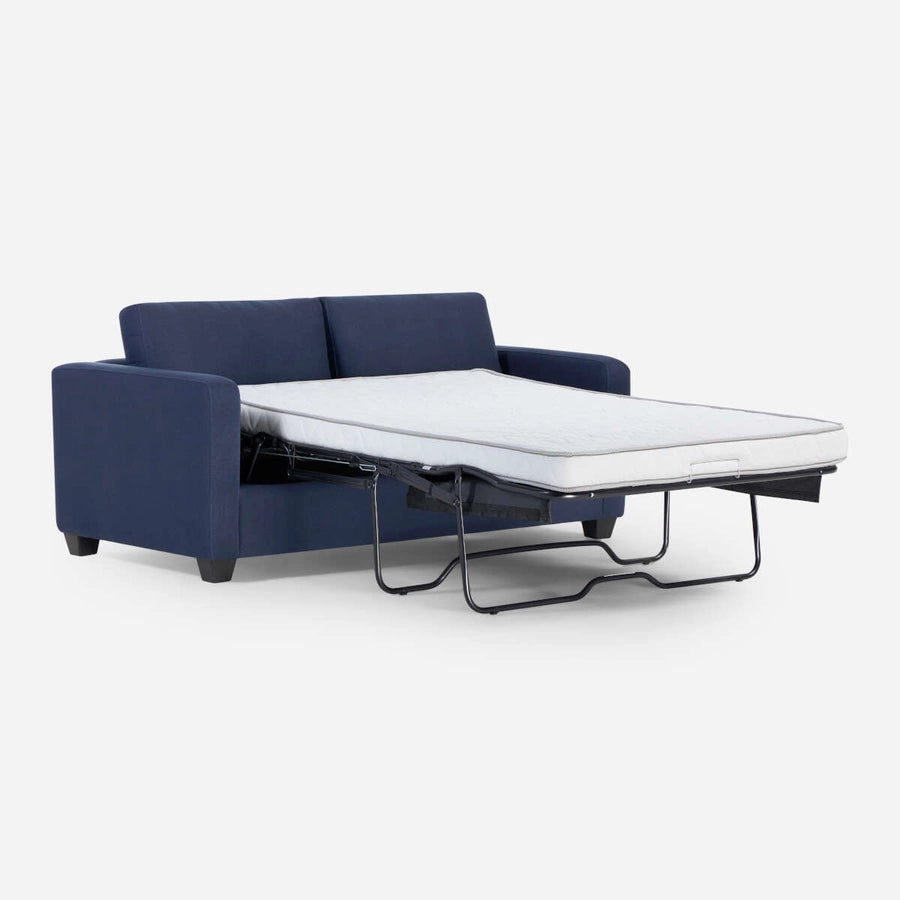 Sofá Cama 3 Cuerpos Murano Azul Rosen