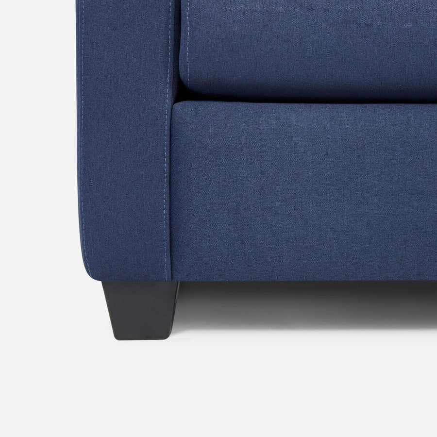 Sofá Cama 3 Cuerpos Murano Azul Rosen