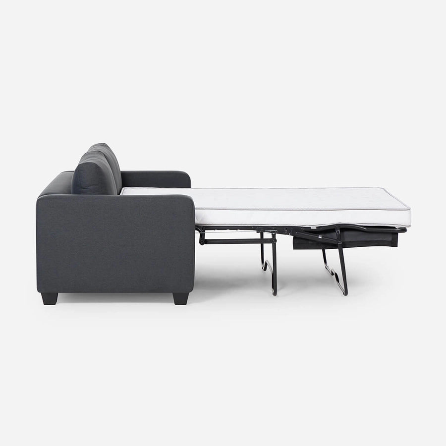 Sofá Cama 3 Cuerpos Murano Grafito Rosen