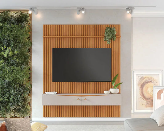 Panel TV 70" Riso Café/Crema Di Poretti