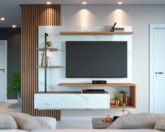 Panel TV 58" Maragogi Calacatta Altavisión