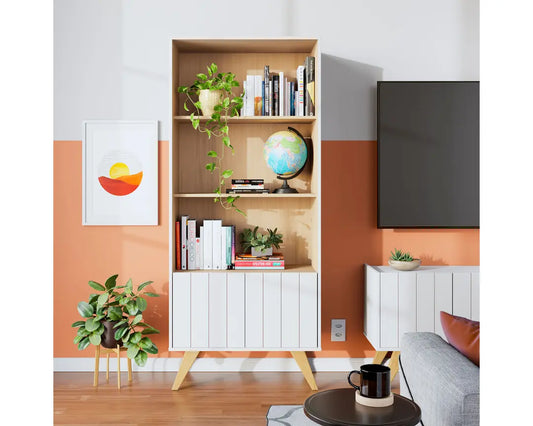 Librero Link Blanco/Tauari Altavisión