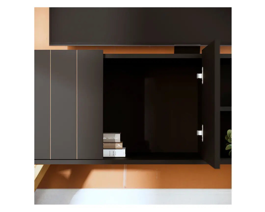 Rack Space 55" Preto Fosco/Tauari Altavisión