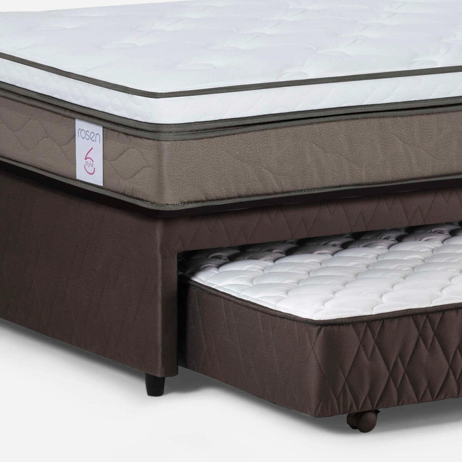 Diván Cama New Style 6 1.5 Plaza Rosen