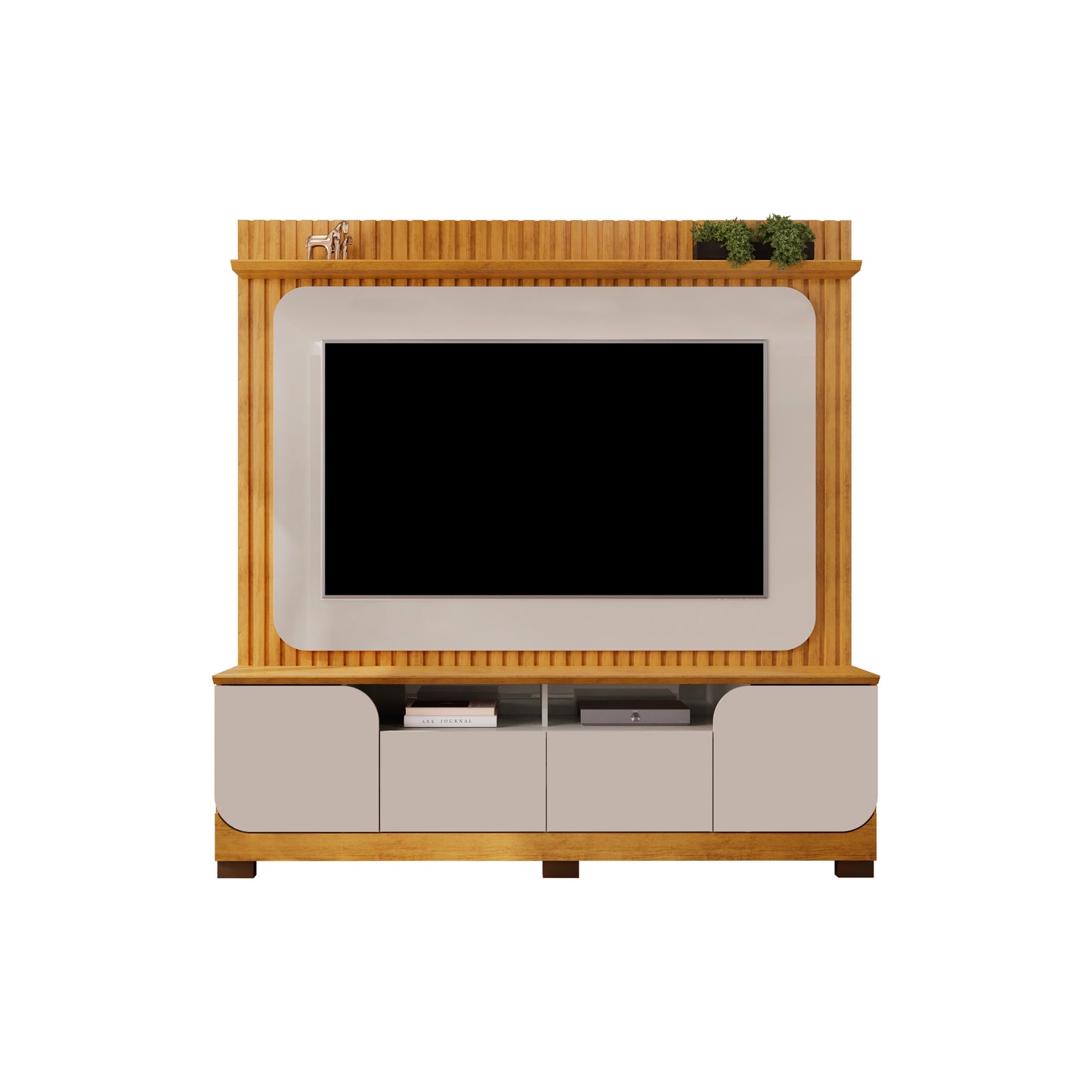 Home TV 65'' Vogue Ripado Cedro Bali Altavisión