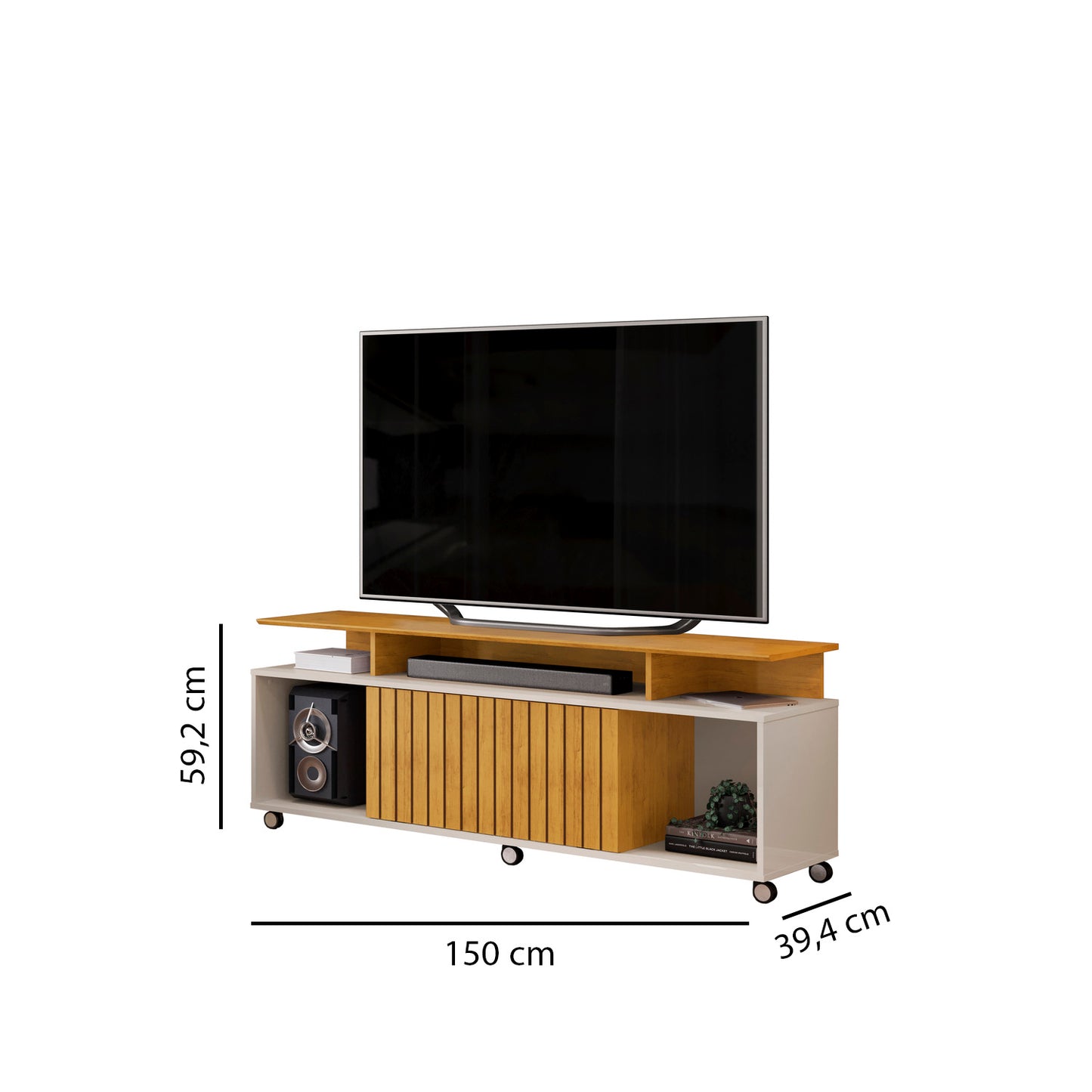 Rack TV 60'' Tomy Cedro Bali Altavision