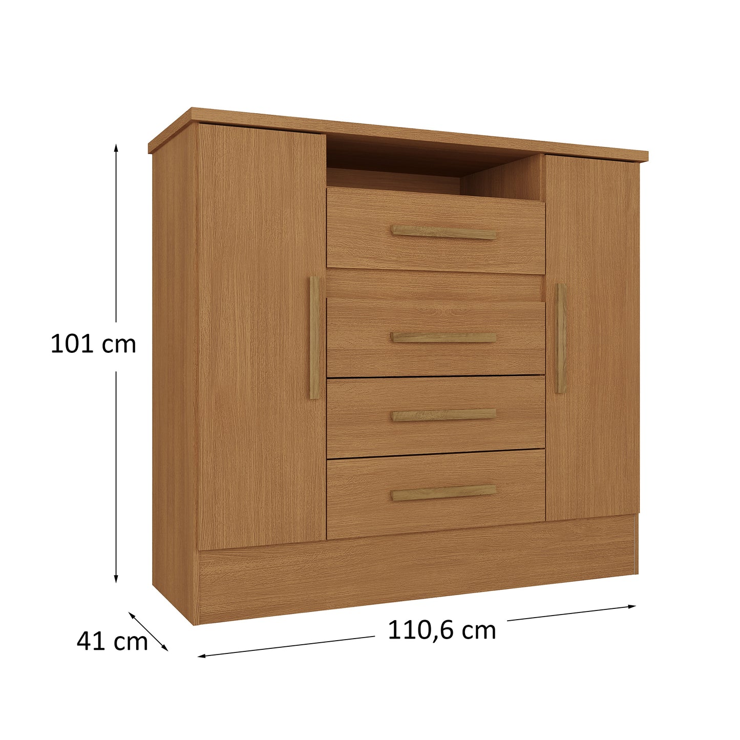 Cómoda Laguna 4C 2P Cinamomo Altavisión