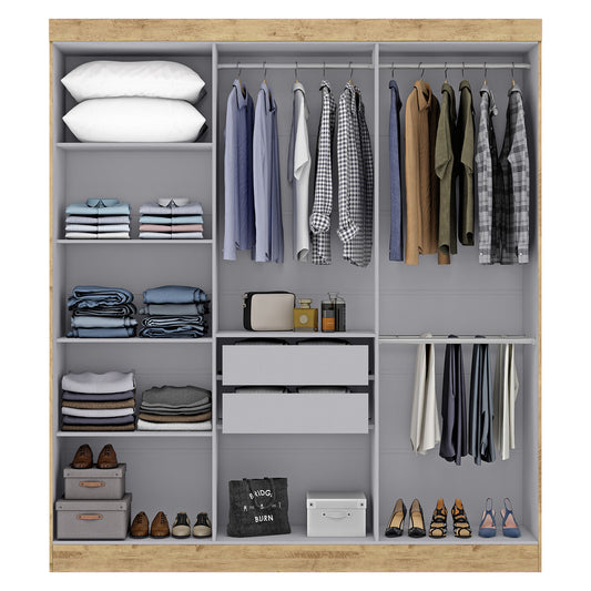 Closet Paris 6P 2C Gris Di Poretti