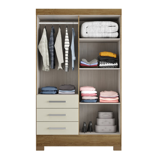 Clóset 4 Puertas 3 Cajones Itapema Nórdico Altavisión