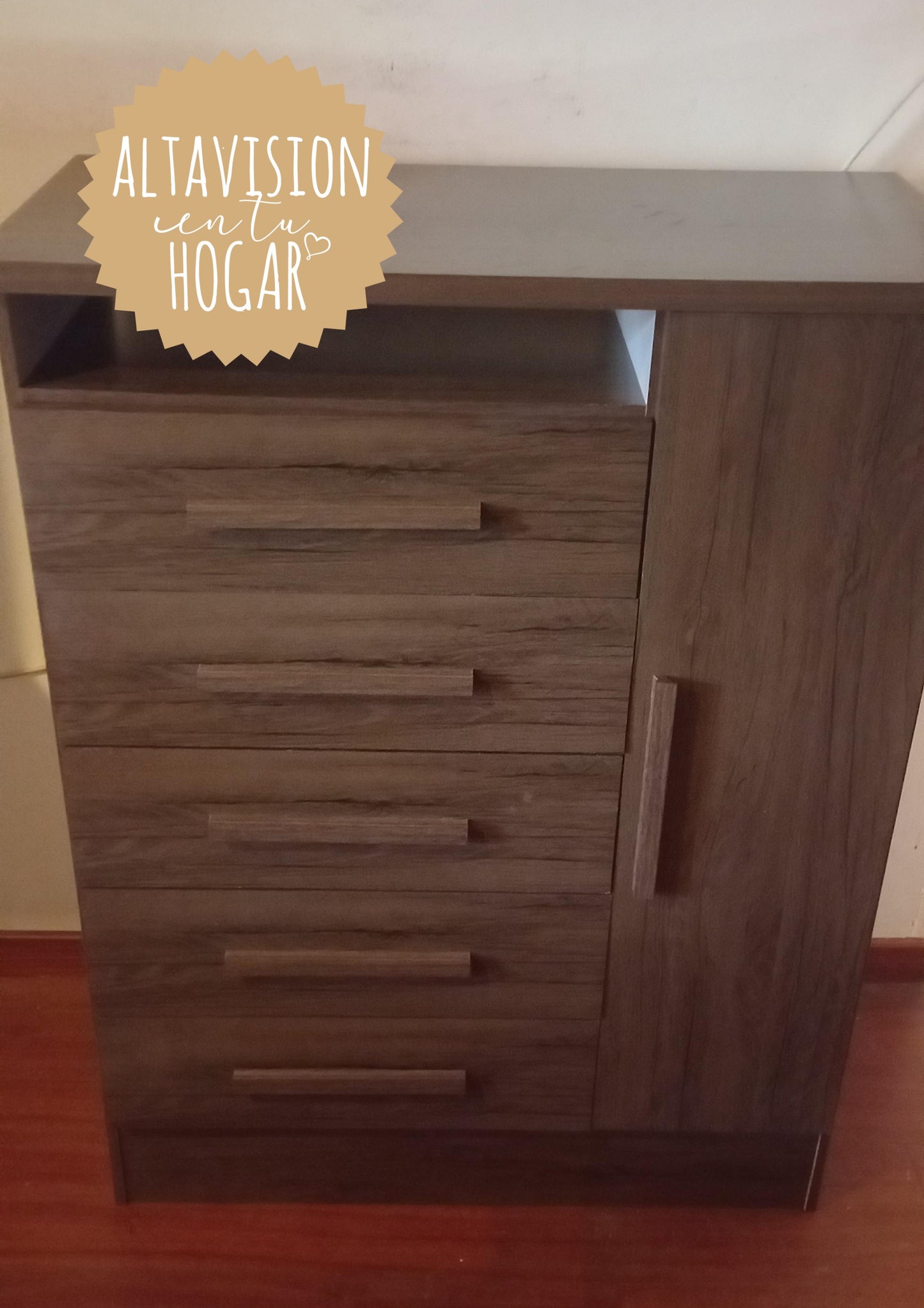 Cómoda 5C 1P Aurora Cacau Altavisión