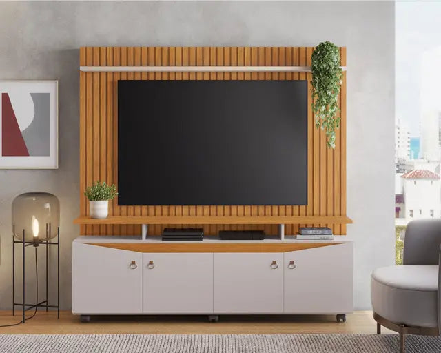 Home TV 65" Conceito Café Claro Off White Di Poretti