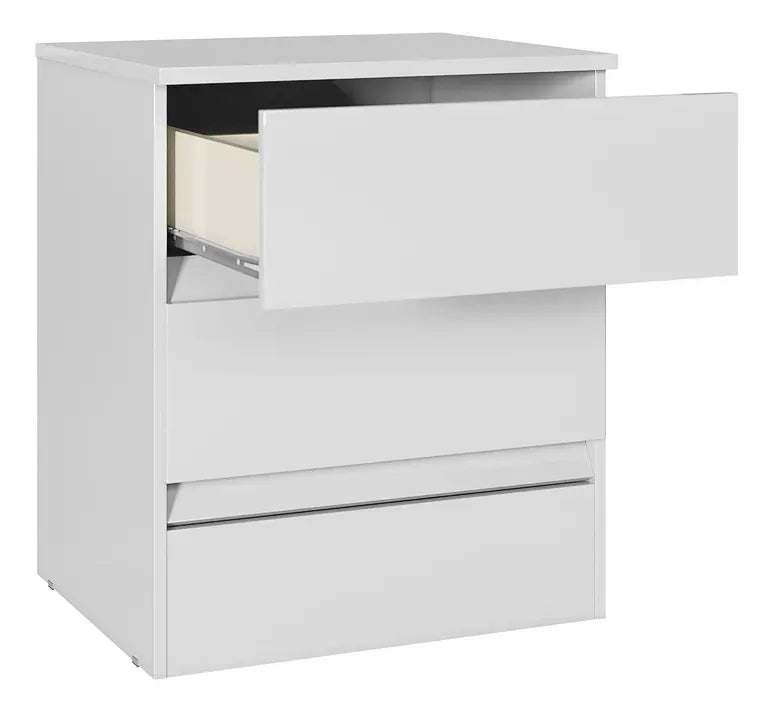 Velador Fit 2 Cajones Blanco Altavisión