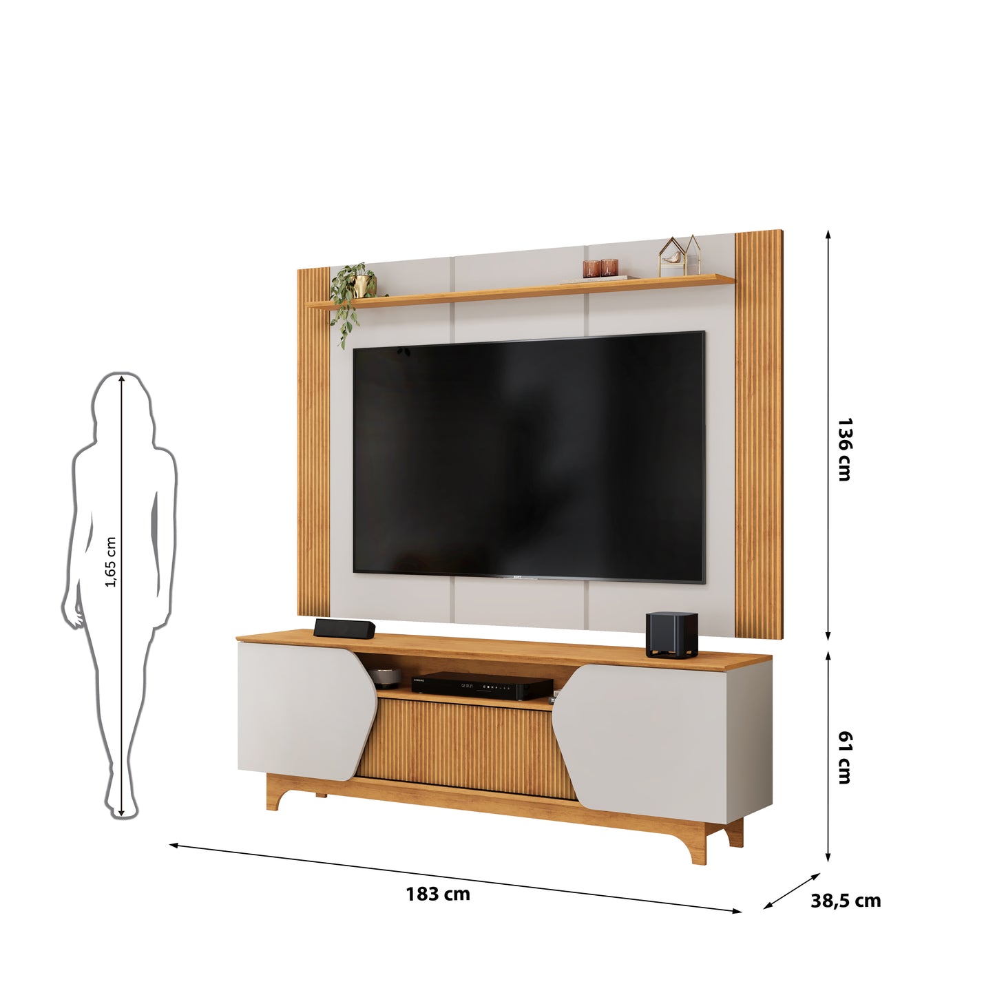Home TV Helo 75" 4P Di Poretti