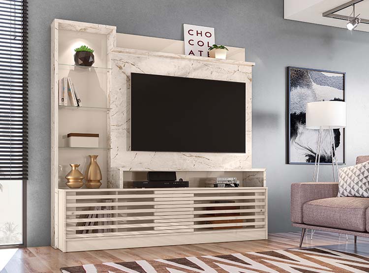 Home TV 55" Frizz Prime Calacatta Altavisión