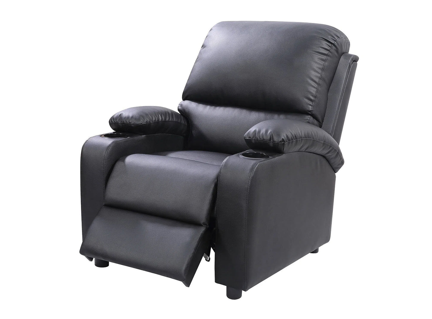 Bergere Olimpo Reclinable PU Negro Idetex