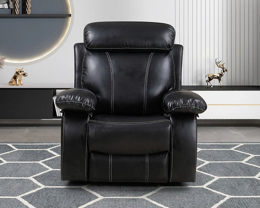 Bergere Boston Reclinable Negro Idetex