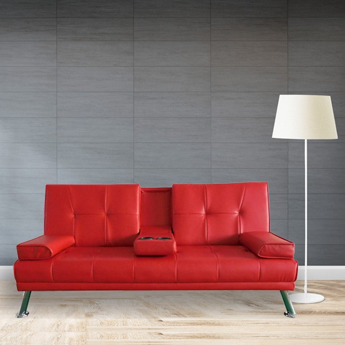 Futón Lounge Rojo Idetex