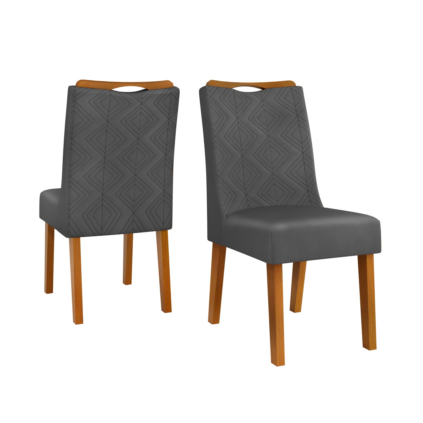 Comedor 8 sillas Berlin Off White/Gris Di Poretti