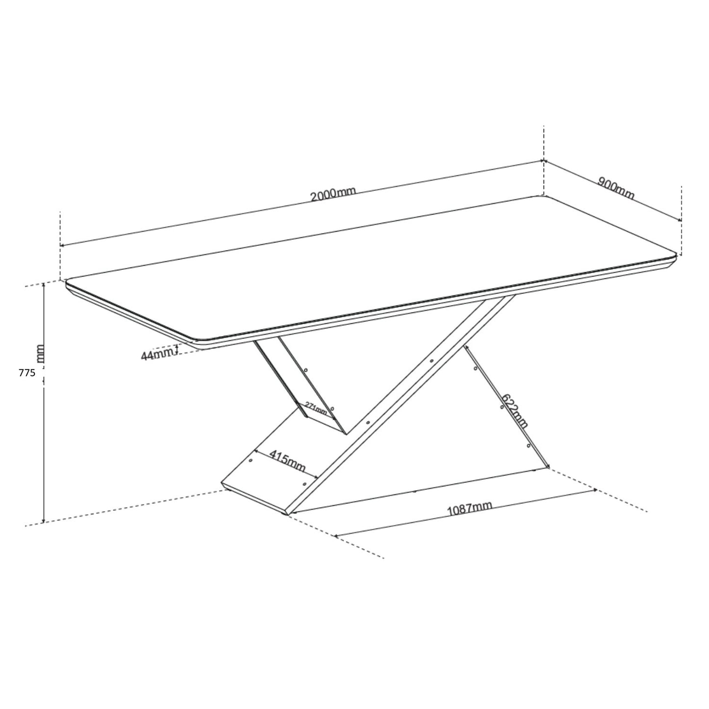 Comedor 8 sillas Elite Di Poretti