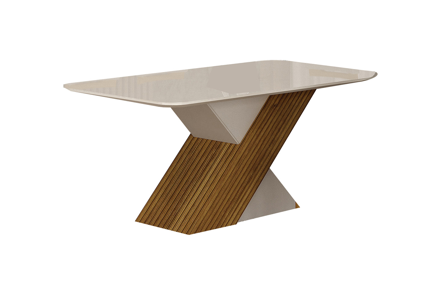 Comedor 6 sillas Ilheus Blanco/Café Altavisión