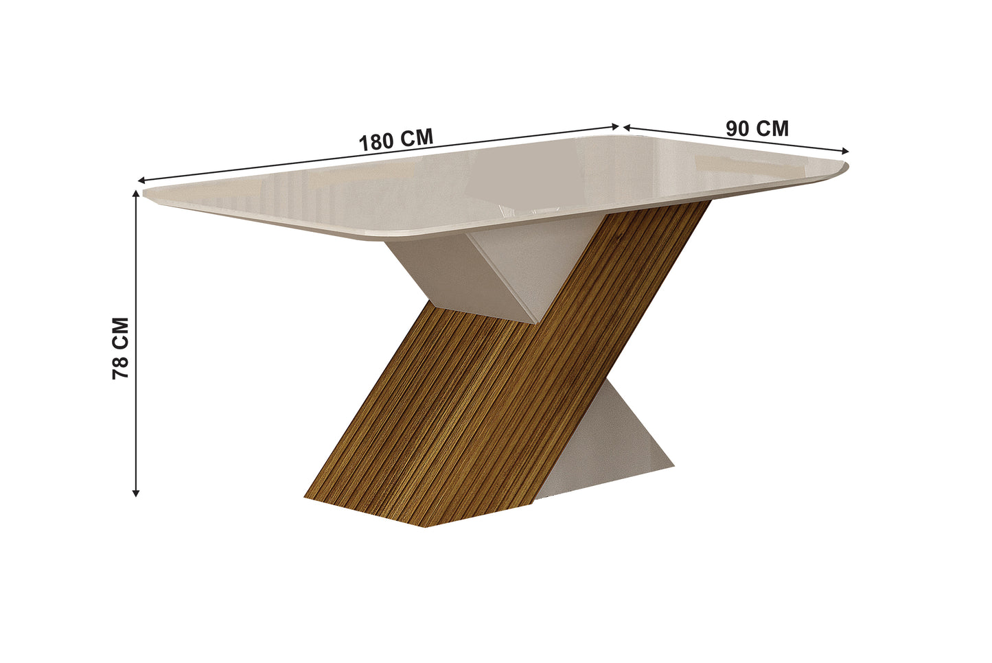 Comedor 6 sillas Ilheus Blanco/Café Altavisión