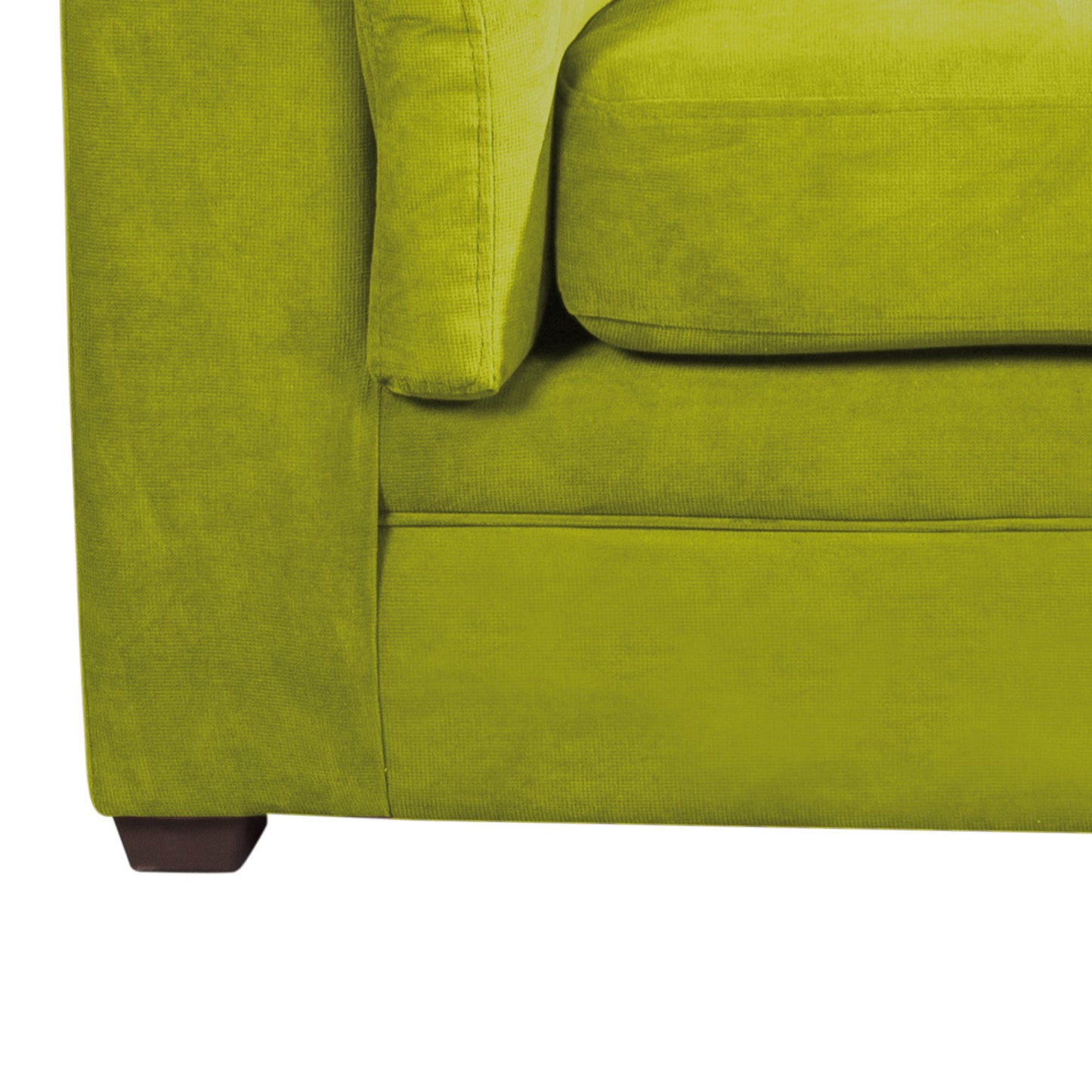 Sofá 3 Cuerpos Ancona Velvet Pistacho Latam Home