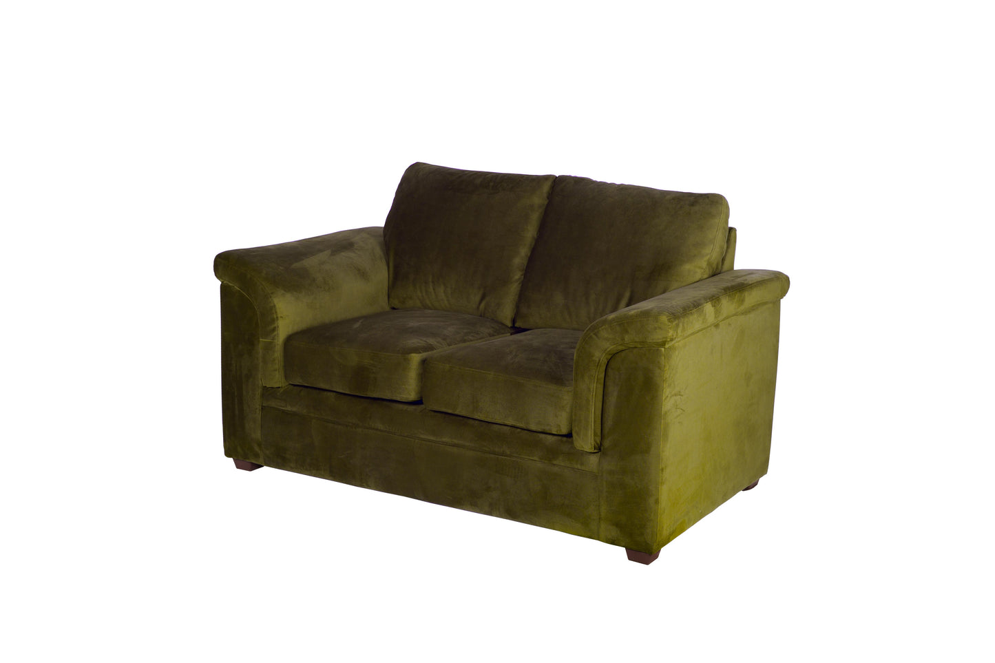 Sofá 2 Cuerpos Ancona Velvet Verde Latam Home