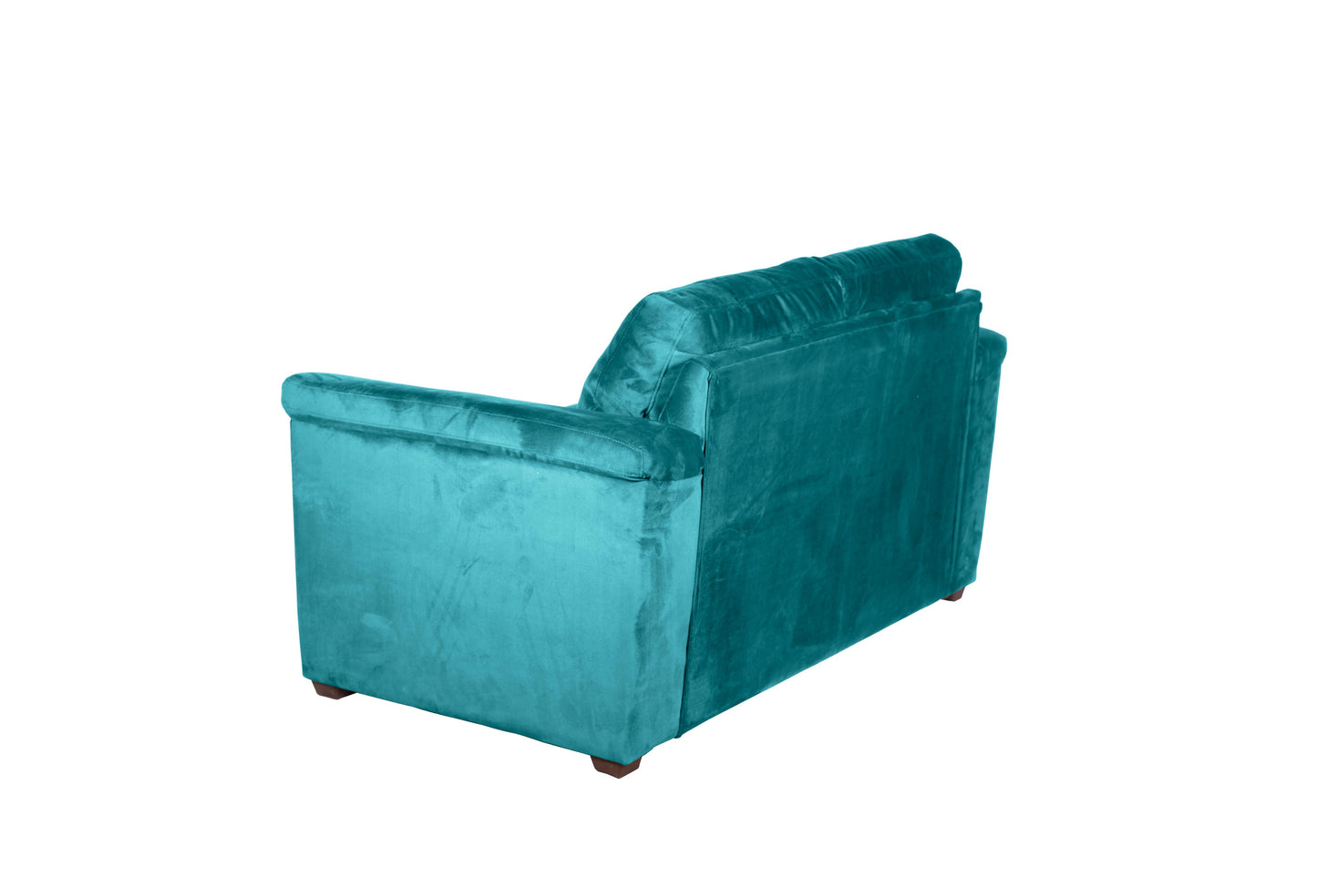 Sofá 2 Cuerpos Ancona Velvet Turquesa Home