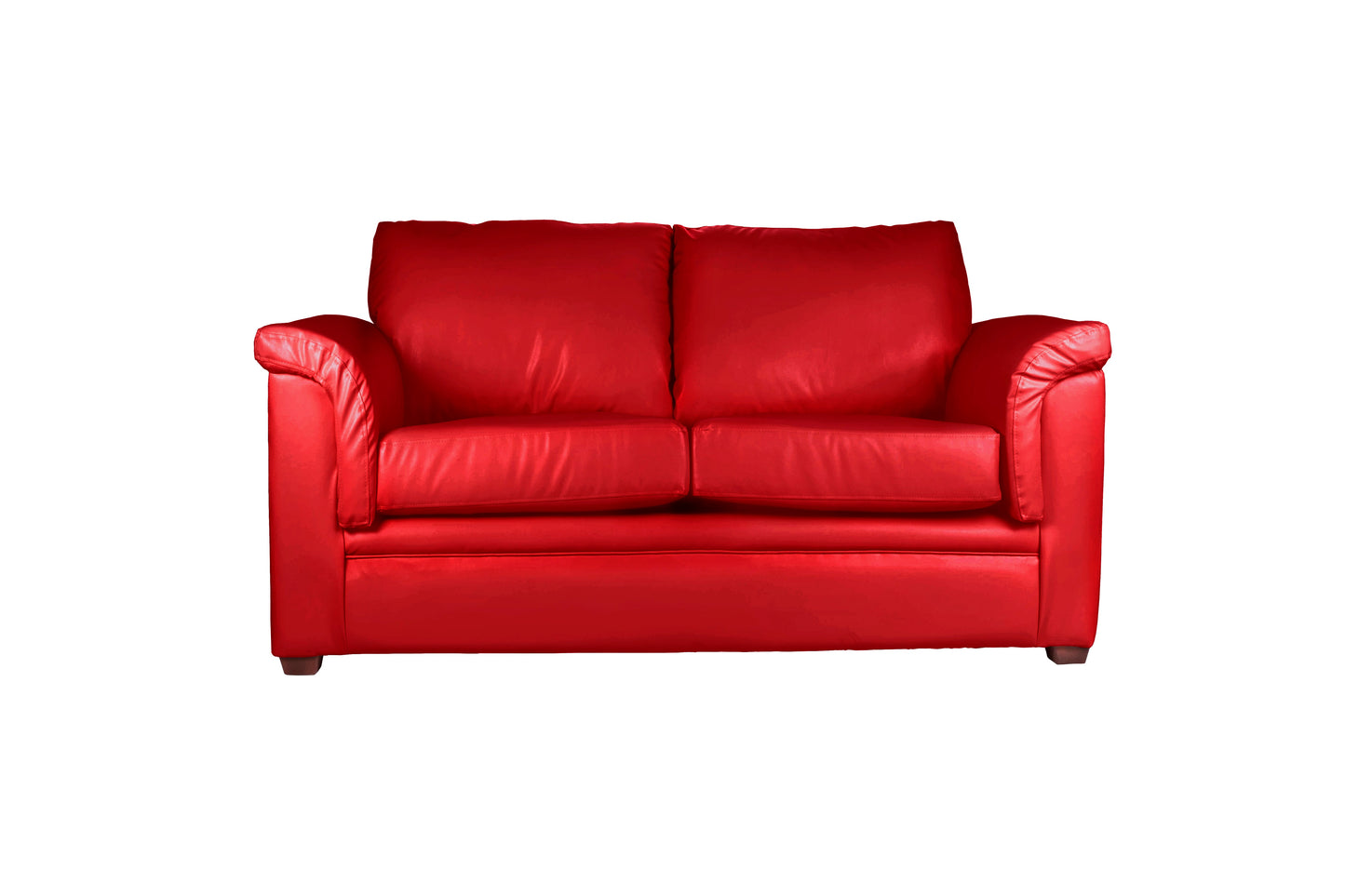 Sofá 2 Cuerpos Ancona PU Rojo Latam Home