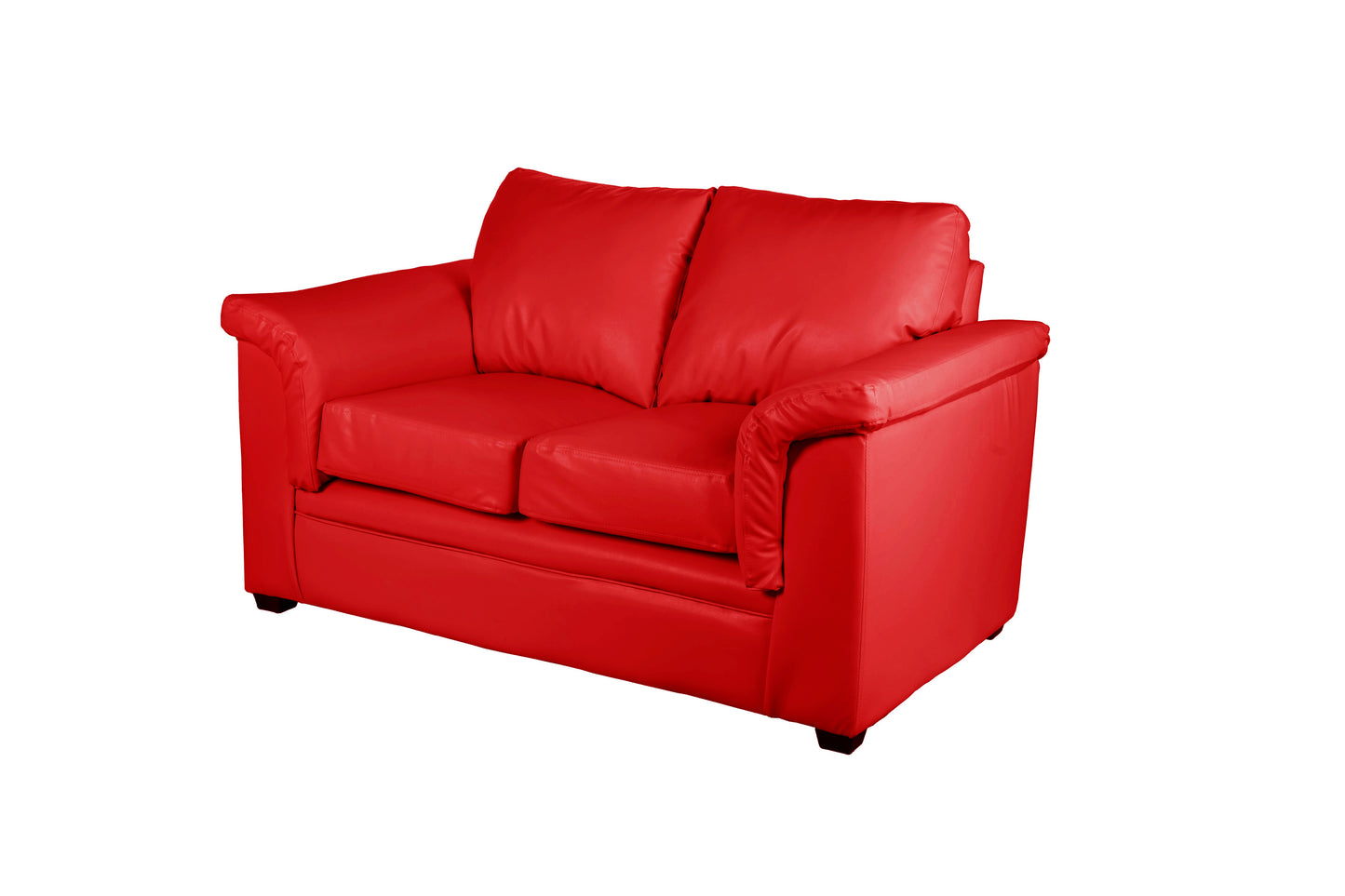 Sofá 2 Cuerpos Ancona PU Rojo Latam Home