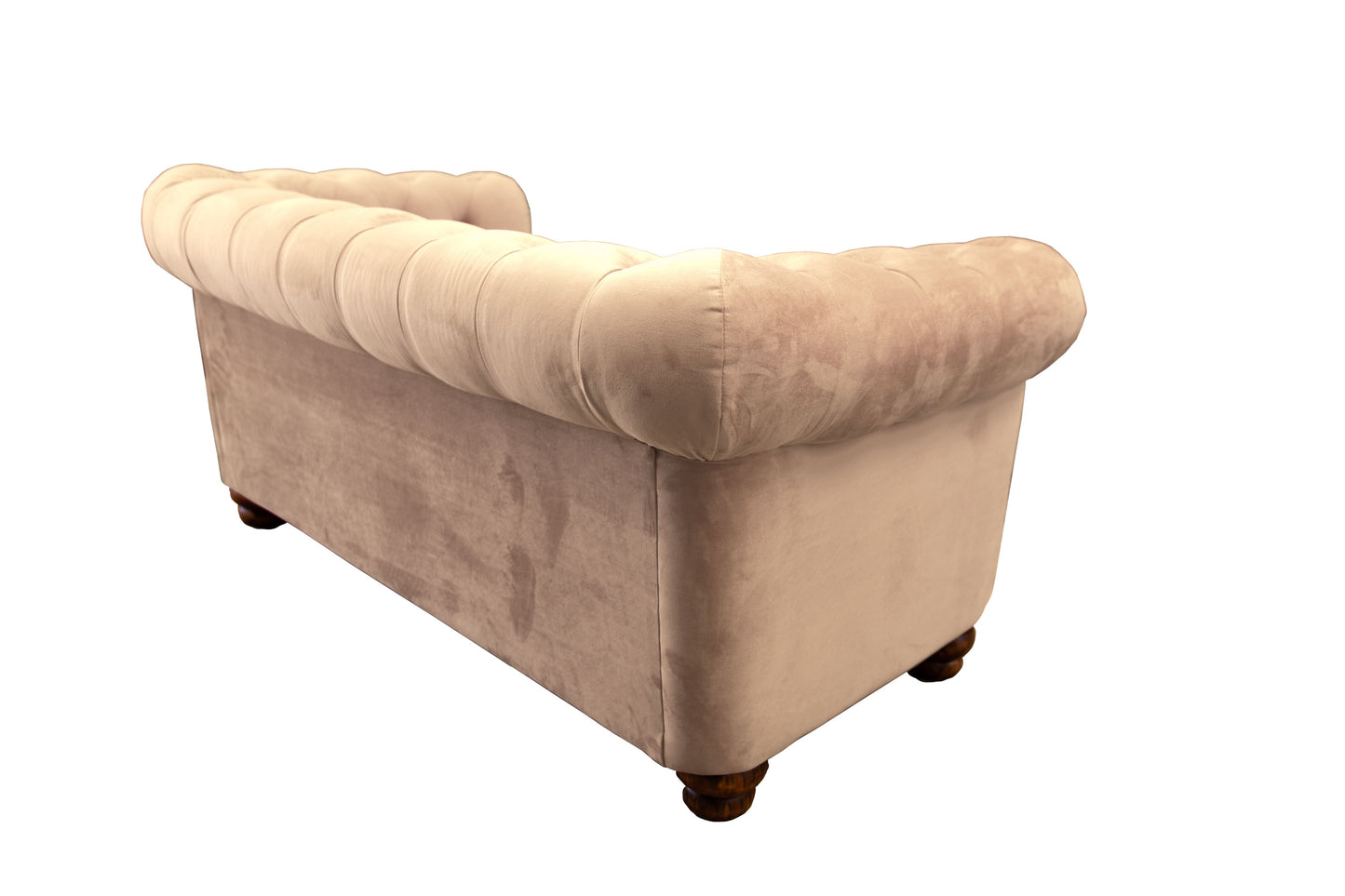 Sofá 2 Cuerpos Florencia Velvet Beige Latam Home