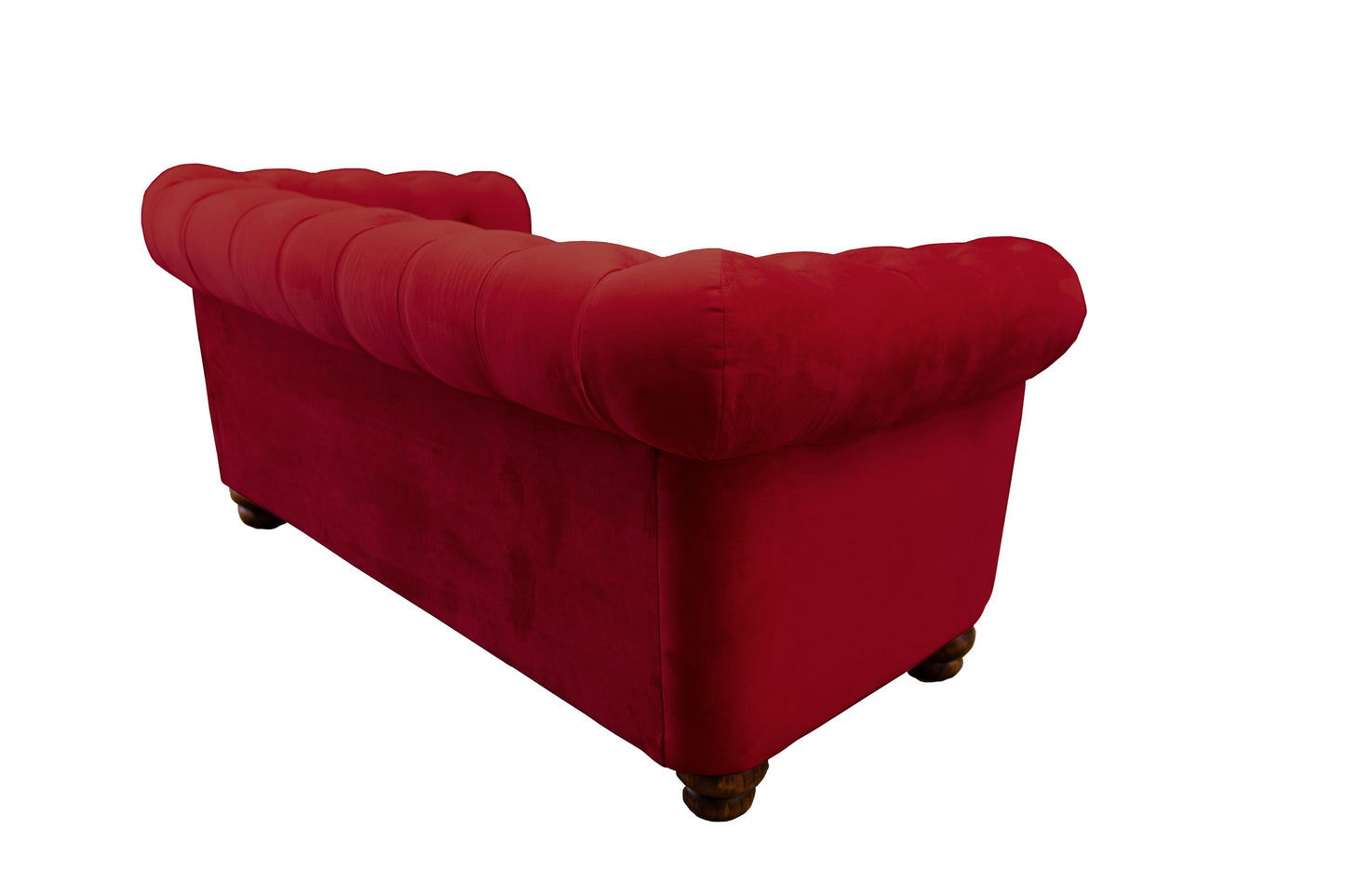 Sofá 2 Cuerpos Florencia Velvet Burdeo Latam Home