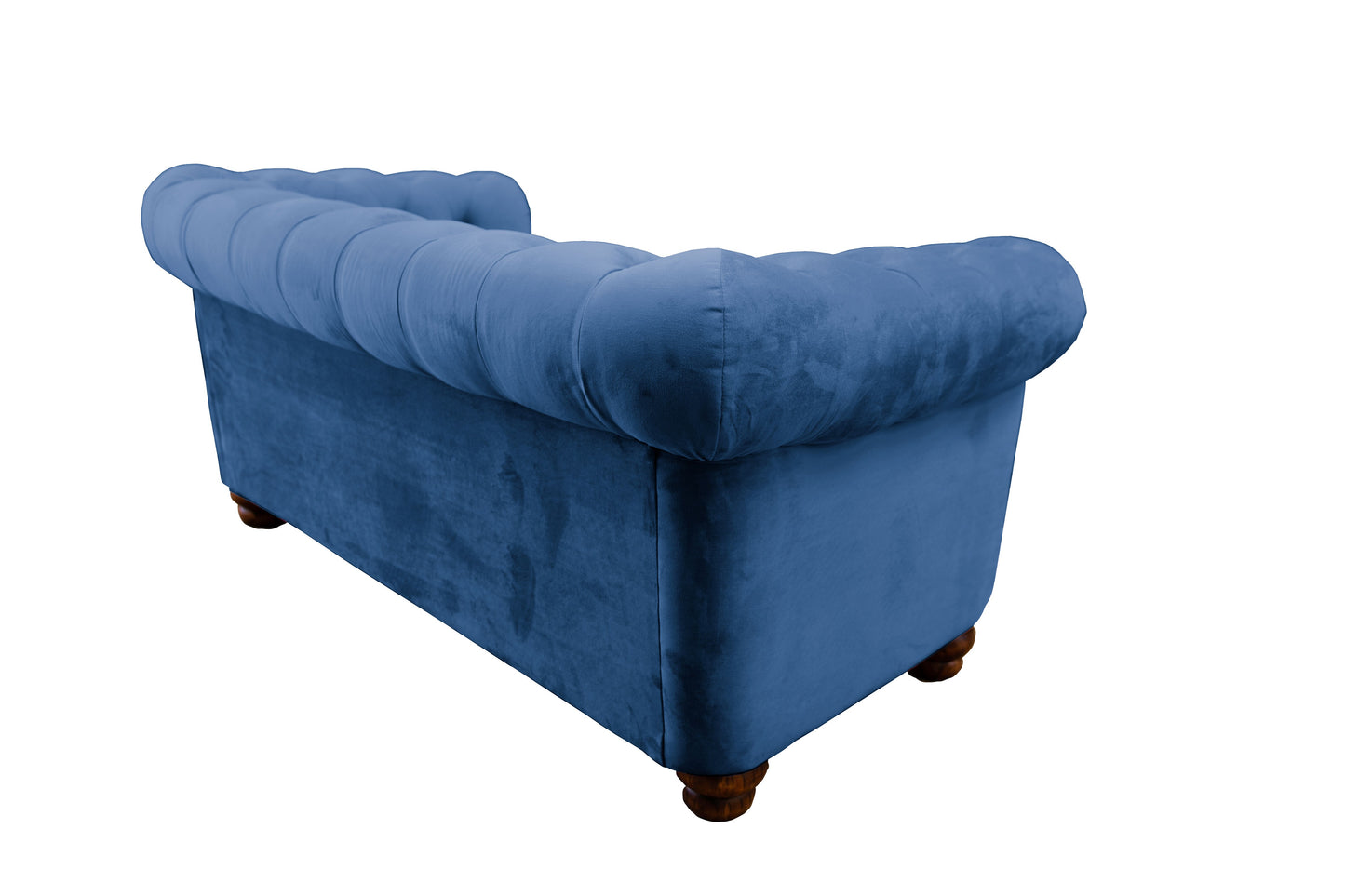 Sofá 2 Cuerpos Florencia Velvet Azul petroleo Latam Home