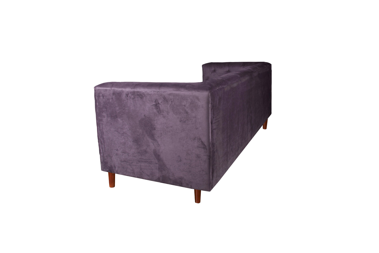 Sofá 3 Cuerpos Brescia Velvet Lila Latam Home