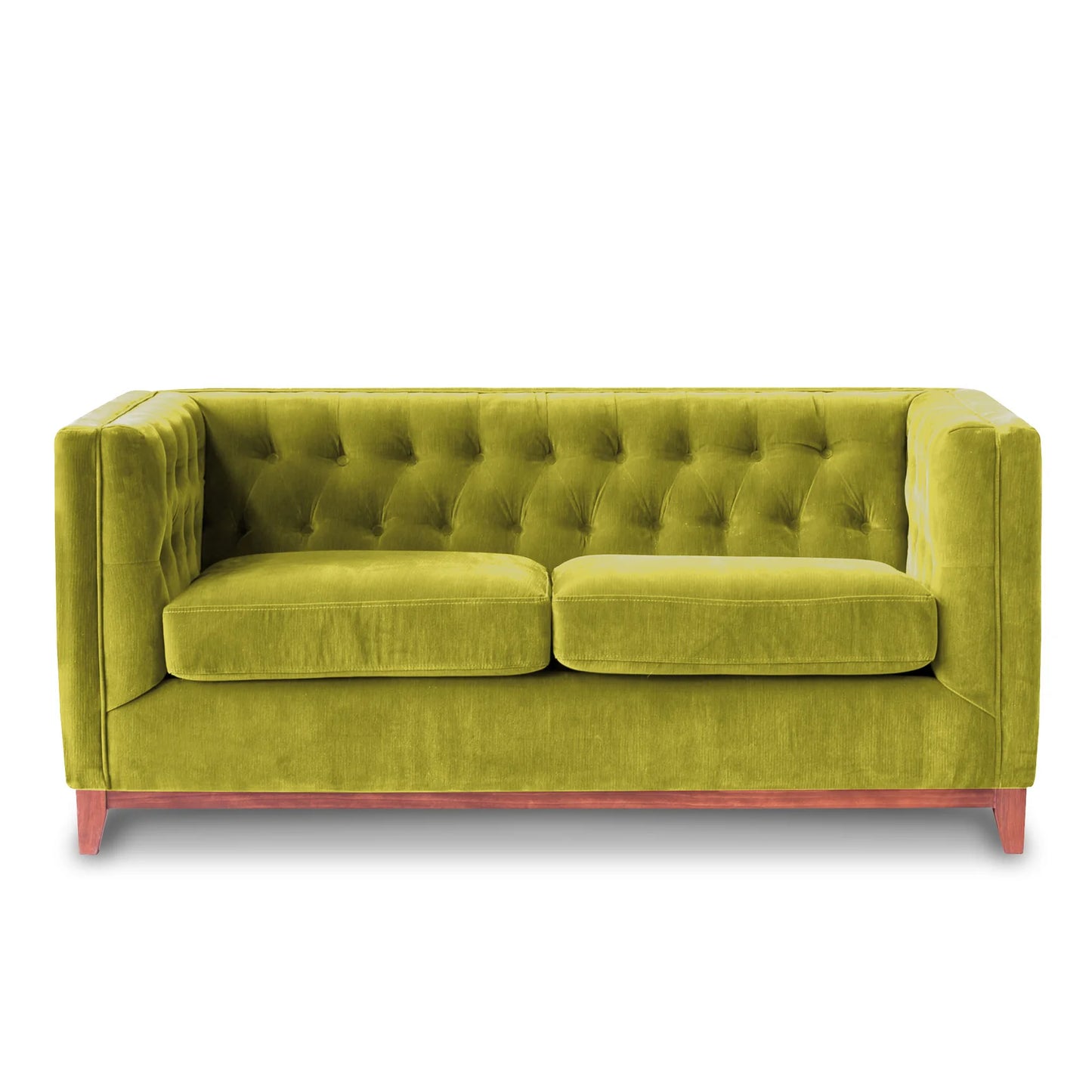 Sofá 2 Cuerpos Roma Velvet Pistacho Latam Home