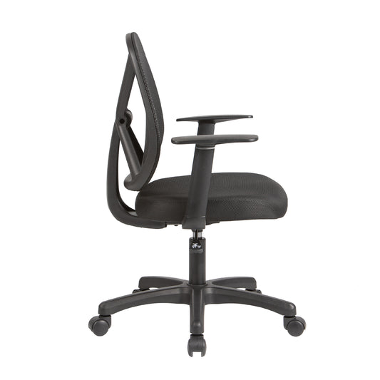 Silla de escritorio New Génova Fija Negro One Sit
