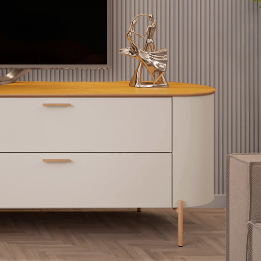 Rack Tv Celine 70" 2C 2P Café Di Poretti