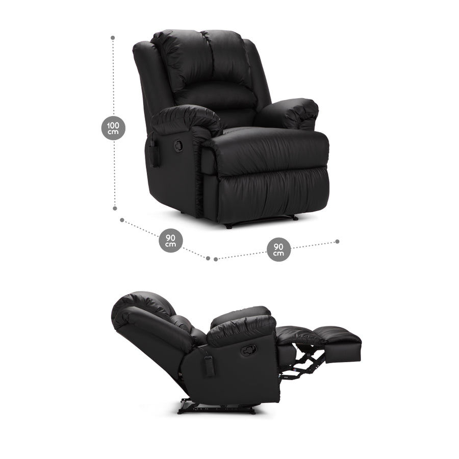 Bergere Jarrie PVC Manual Negro Rosen