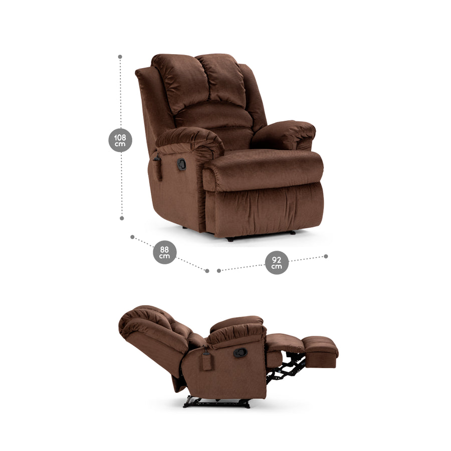 Bergere Jarrie Tela Manual Café Rosen