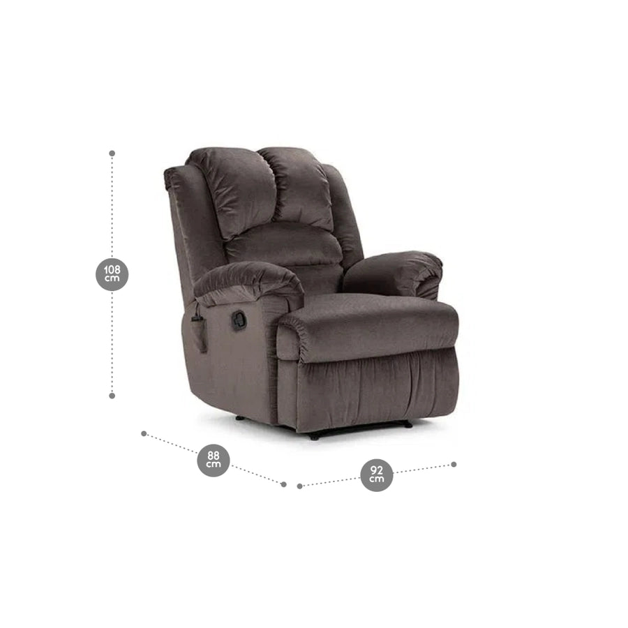Bergere Piemonte Tela Manual Café Rosen