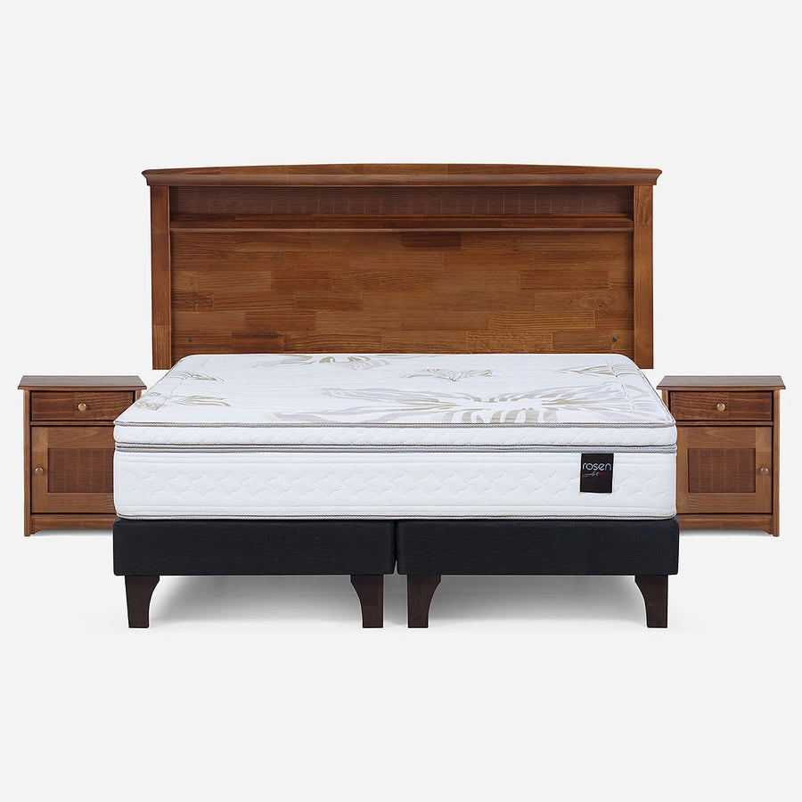 Cama Europea Art 4 King + Muebles Issey Rosen