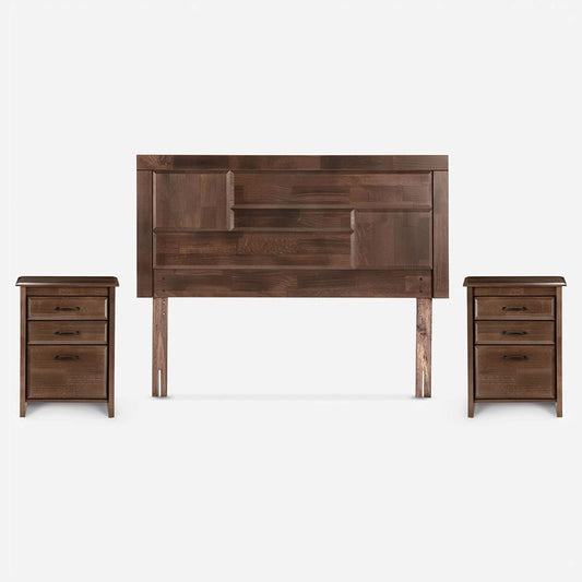 Cama Europea Art 4 2 Plazas + Muebles Dolce Rosen